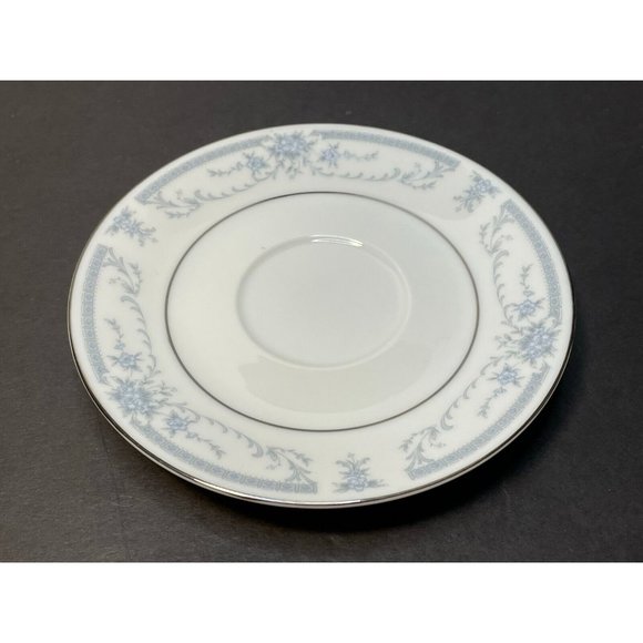 Blue Whisper by Sheffield tea cup saucer plates set of 8 made in Japan 1985 - Picture 1 of 6